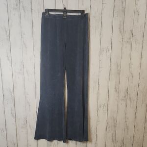 🎅Chatoyant Navy Flare Pants 1X